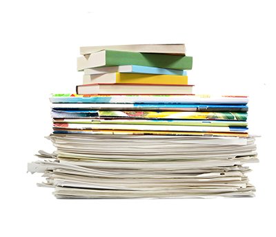 Äggskal, bananskal, tepåse.